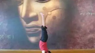 12 How to fall over in Forearm stand Advanced Level 3 Yoga by Sadhu Om