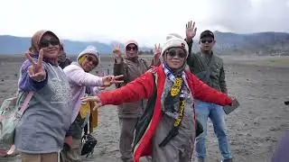 FAMILY GATHERING TO BROMO