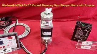 NEMA 24 CE Marked Planetary Gear Stepper Motor | Bholanath CE Marked  Motor | 300kgcm | English