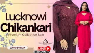 Festival Lucknowi Chikankari Sale BOOKING NO-| 9236864971 | #chikankari #fashion #youtube #live #