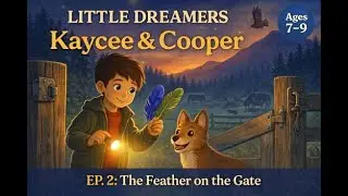 Little Dreamers Ep. 2 - Kaycee & Cooper: The Feather on the Gate | Bedtime Story Ages 7–9
