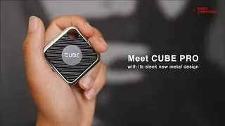 Cube Pro Key Finder Smart Tracker | Bluetooth Tracker for Dogs, Kids, Cats, Luggage, Wallet