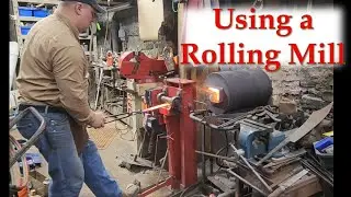 Using a Rolling Mill | Part 2 of Making a 16th Century Parrying Dagger Project