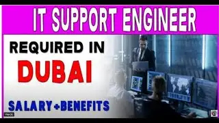 IT SUPPORT ENGINEER REQUIRED IN DUBAI | Information Technology Jobs in Dubai #dubaijobs #jobsindubai