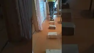Восстановление после инсульта. Упражнение с деревянными брусочками- ДУБЛЬ 2!