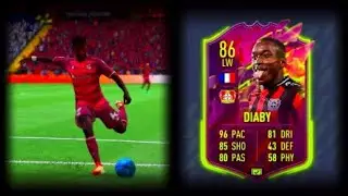 FIFA 22 MOUSSA DIABY 86 PLAYER REVIEW