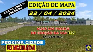 329-  MAPA EXTREME V1.4 - ETS 2 1.50 ?  - TRECHO DA VIA  E89 | 22 - 04- 2024  |