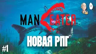 Акулка, сюда! Смотрим новую РПГ про акулу! | Maneater #1