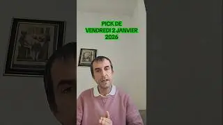 Pick5 de Vendredi 2 Janvier 2026 #quinte #pmu #turf #gagnant  #pari