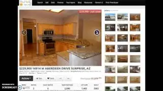 16914 W Aberdeen Dr. Surprise, AZ Home 4 sale with Pool !!