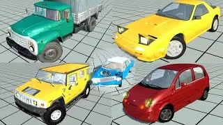 🔥МОДЫ NOT SIMPLE CAR: Zil 130, Hummer H2, Mazda RX7, Daewoo Matiz