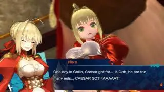 [Fate/EXTELLA] Nero Singing