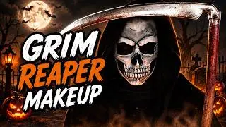 Grim Reaper Makeup Tutorial - Halloween Look