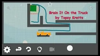 Brain It On the Truck level 35 space 5 stars