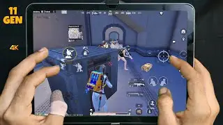 iPad 11th generation bgmi test 🔥 sensitivity + control code ❤️