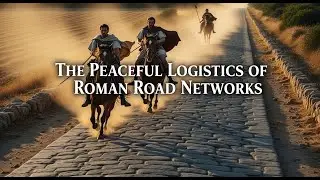 The Peaceful Logistics of Roman Road Networks