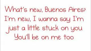Glee - Buenos Aires (Lyrics)