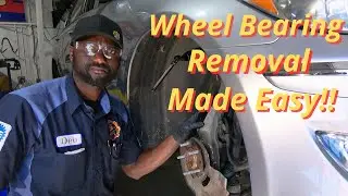 Wheel Bearing Removal Trick