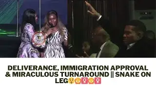 DELIVERANCE, IMMIGRATION APPROVAL & MIRACULOUS TURNAROUND || SNAKE ON LEG || PASTOR JERRY EZE #NSPPD