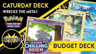 Updated Caturday Budget Deck Wrecks Tier 1 Decks!? (Pokemon TCG)