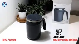 Artiart Doctor 480ML Suction Mug Review | Never Spill Over