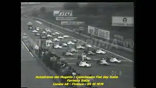 Autodromo del Mugello. Fiat Day Alitalia - Formula Italia - 4 10 1979 - Intervideo - Canale 48
