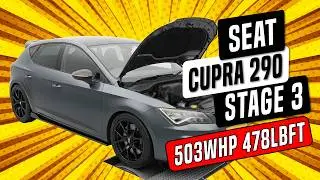 CUPRA 290 + Turbo EM555 | 503 HP a la rueda | Reprogramaci&oacute;n AXV!!!