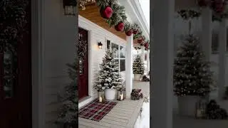 15 Dreamy Front Porch Christmas Trees To Try This Year