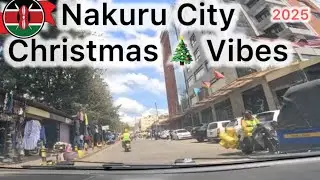 Christmas Eve and everyone is outside on the move..