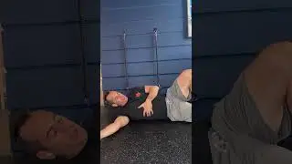 Rib Roll Exercise for a strained oblique muscle