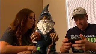 Garden Gnome's Mysterious Cross-Country Journey