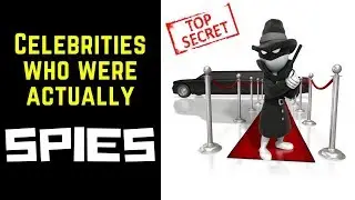 Celebrities Who Were Actually SPIES! | Working Robot