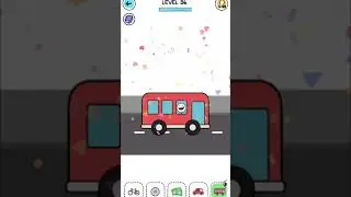 Stickman Alchemy Puzzle Gameplay Level 36 Bus #shorts #gaming