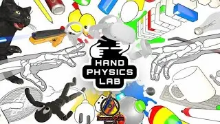 Playing Hand Physics Lab on Oculus quest 2 !! Intense Oculus Gameplay!! IS1 YT-TV 📺📡