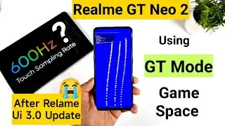 Realme GT Neo 2 600hz Touch Sampling Test After Realme Ui 3.0 Update 🔥🔥🔥