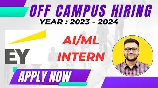 EY off campus hiring 2023 | EY hiring for freshers | EY 2023 #EY