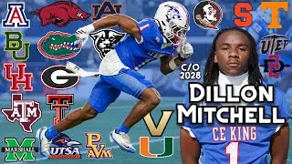 Dillon Mitchell - Fastest Football Player in the Nation | CE King Sophomore Season Highlights 2025