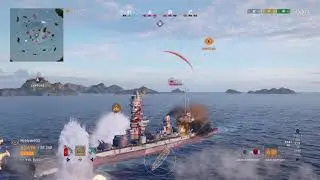 World of Warships: Legends - Azur Lane Fuso Smashing in Arena Mode