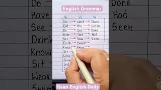 English Grammar - Irregular Verbs  #englishgrammar #englishlanguage #englishlessons #verb  #language