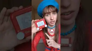 Насколько хрупким является стираемый рисунок, созданный с помощью Etch A Sketch? #etchasketch
