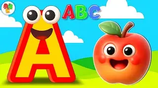 ABC Song + Alphabet Writing ✏️ | A to Z Dotted Letters & Rhymes for Toddlers | Learn & Trace