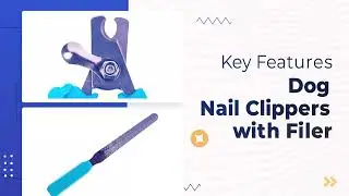 Trim Your Pet&rsquo;s Nails Safely at Home | Adil's Dog Nail Clippers with Built-in Filer