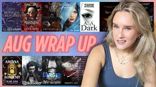 Resumen de lectura de agosto: romances oscuros, romances exagerados y vidas que se desmoronan... ...