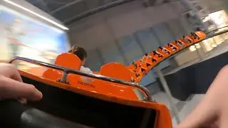 One of the STRANGEST Coasters in the U.S.- Pepsi Orange Streak Back Row POV