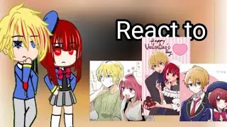 My favourite couples react to AquKana [4/4]  //oshi no ko// {GC}