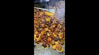 Tasty Street Food | Cow Head & Intestine Fry At Street | Amazing Street Food