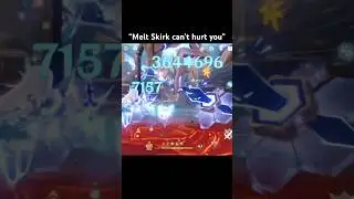 Her one tick is my entire Ayaka burst #genshinimpact #skirk