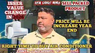 Hurry! Air conditioner | December 31st AC Price Increase Explained!Detailed Video😁 #airconditioner 