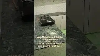 Residential House kitchen all work full Deep Cleaning..