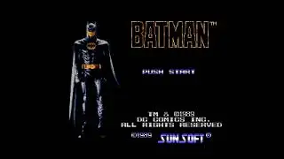 Batman NES full playthrough